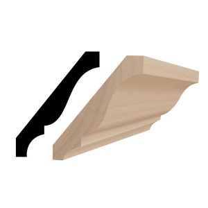 Crown 9/16 x 4-1/4 — BR Moulding, wholesale moulding and cabinet supply, Houston